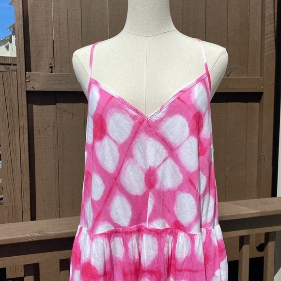 ANTHROPOLOGIE Maeve Geneva Tiered Maxi Dress Size XL - Picture 3 of 15